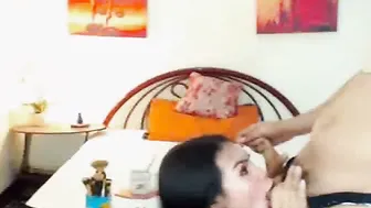 While Watching porn video – Two Trannies Riding Each Other Like Crazy