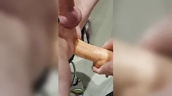Gf fucks with huge Toys