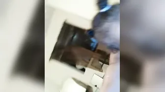 My nut swallowed  bust on jugs by slutty old lady