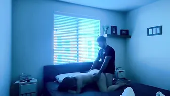 Turned On milf caught on web cam while hubby is at work