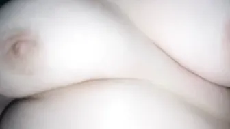 BBW Step Milf with Gigantic Hooters Creampied (point of view)