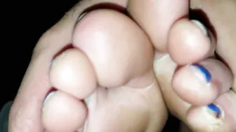 [DIRECTORS CUT] TOES Strokes from husband BBW WHORE FIANCE S foot