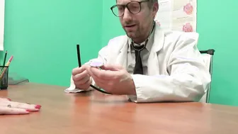 FAKEhub - Cutie Misha Cross almost give her gigantic dick doctor a heart attack