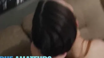 True Amateurs - Lusty Stephanie Happily Runs On All Fours To Her Bf To Suck His Penis  Got Creampied