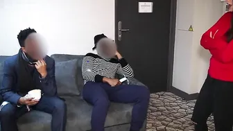 Stepmom getting fuck inside anal by 2 strangers to pay