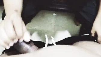 My ex-wifes friend sucking off my dick while my fiance is