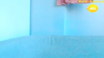 Milf with huge saggy titted showing off on webcam