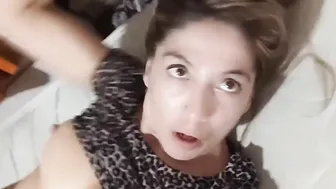 Anal pounding with a monster penis