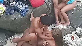 Outside Mass Amateur Group Sex inside Rio de Janeiro Brazil with Prime Nests Lovers Thai Kalifa Leo Ogro Tom Clay and