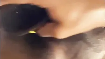 Beauty African having fun with that irresistible vagina