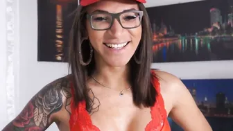 TRANSBELLA - Tgirl Cutie Luana Bazooka Loves Gets Her Booty Rammed By Huge Penis