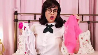 Nerdy Sister Turned inside Ditzy ABDL chick | Diaper cunt with mouth Penny Barber pov Diapers