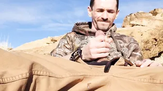 4K60 OUTDOORS WANK AND HUMONGOUS CUMMED (W/ SLOW-MO)
