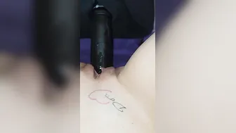 Daddy bought me a new dildo to play with