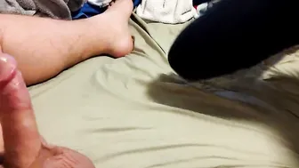 Bj Hand job Toes job Penis smack? Boy can my
