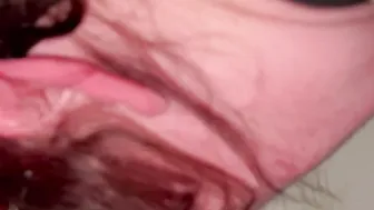 Attempting to stretch my butt as I scream