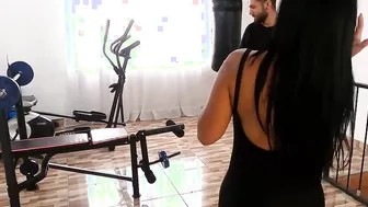 Camila Costa trains with cousin and getting plowed mercilessly