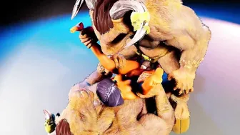 double anal furry monsters | sat on two furry dicks [L]