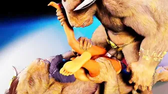 Double anal furry monsters | sat on two furry dicks [L]