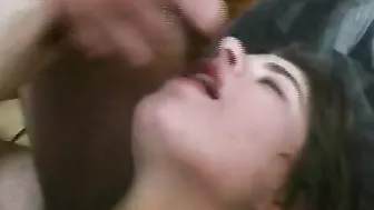Teenie into her first BONDAGE Scene
