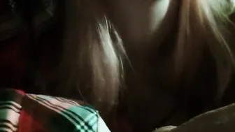 Test porn video – The schoolgirl blown for the test and get cum on