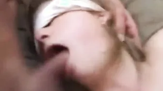 Cum drenched whore ravaged inside 3some