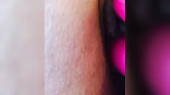 My new dildo with a rough dick finish