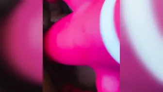 My new dildo with a rough dick finish
