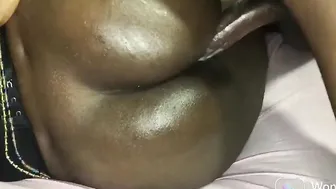 Ebony cunt with mouth with perfect body gets her snatch boned by her step dad