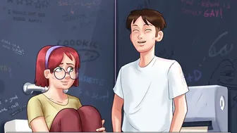 Summertime Saga - Transei com Colega no Banheiro da Escola pt.23