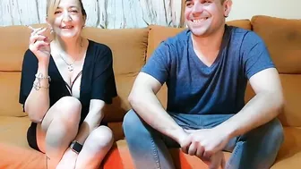 MARIA la cougar de ESPAÑA Inicia en el Porno a un NUEVO FAN