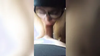 Maid Blows Dick before she goes home for the day - Misty Gags