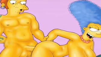 The Simpsons marge X Jailbird Snake