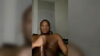 Stroking this cock