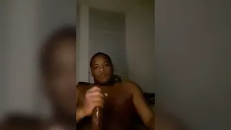 Stroking this cock