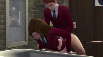 Hermione Granger Rough Fuck by Ron Weasley