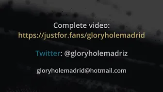 Gloryholemadrid porn video – Heterosexual comes for the first time to Gloryhole lovely milk of iberic male.