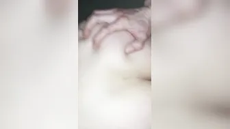 She loves when I cum on her butt