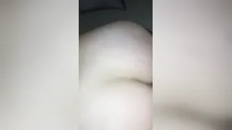 She loves when I cum on her butt