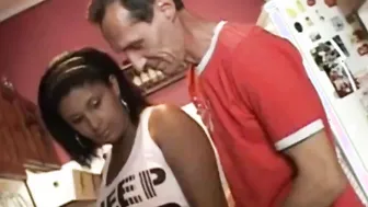 African 19 yo screwed by mature guy