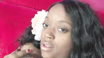 Pregnant african bimbo getting a creampie on her gigantic african