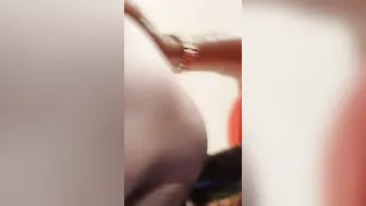 Bbw soak asshole taking DIC Deep