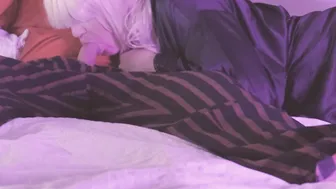 Blows Son on Couch