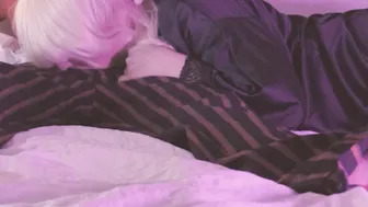 Blows Son on Couch