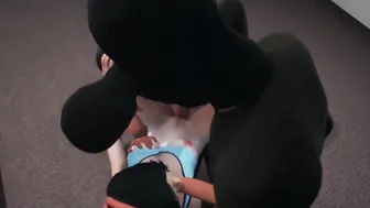 Breaking inside foursome