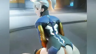 Overwatch Mercy Blender SFM Compilation with Sound