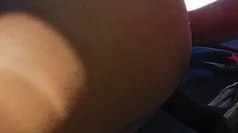 JIZZED follando en la ruta al aire libre | Hispanic Mom