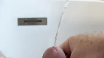 Pissing and Cumming on Myself