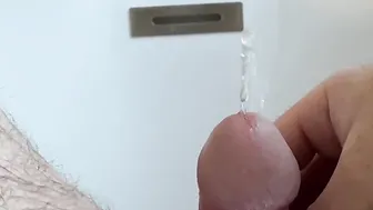 Pissing and Cumming on Myself