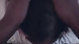 Heady Betty gobbles a big black dick